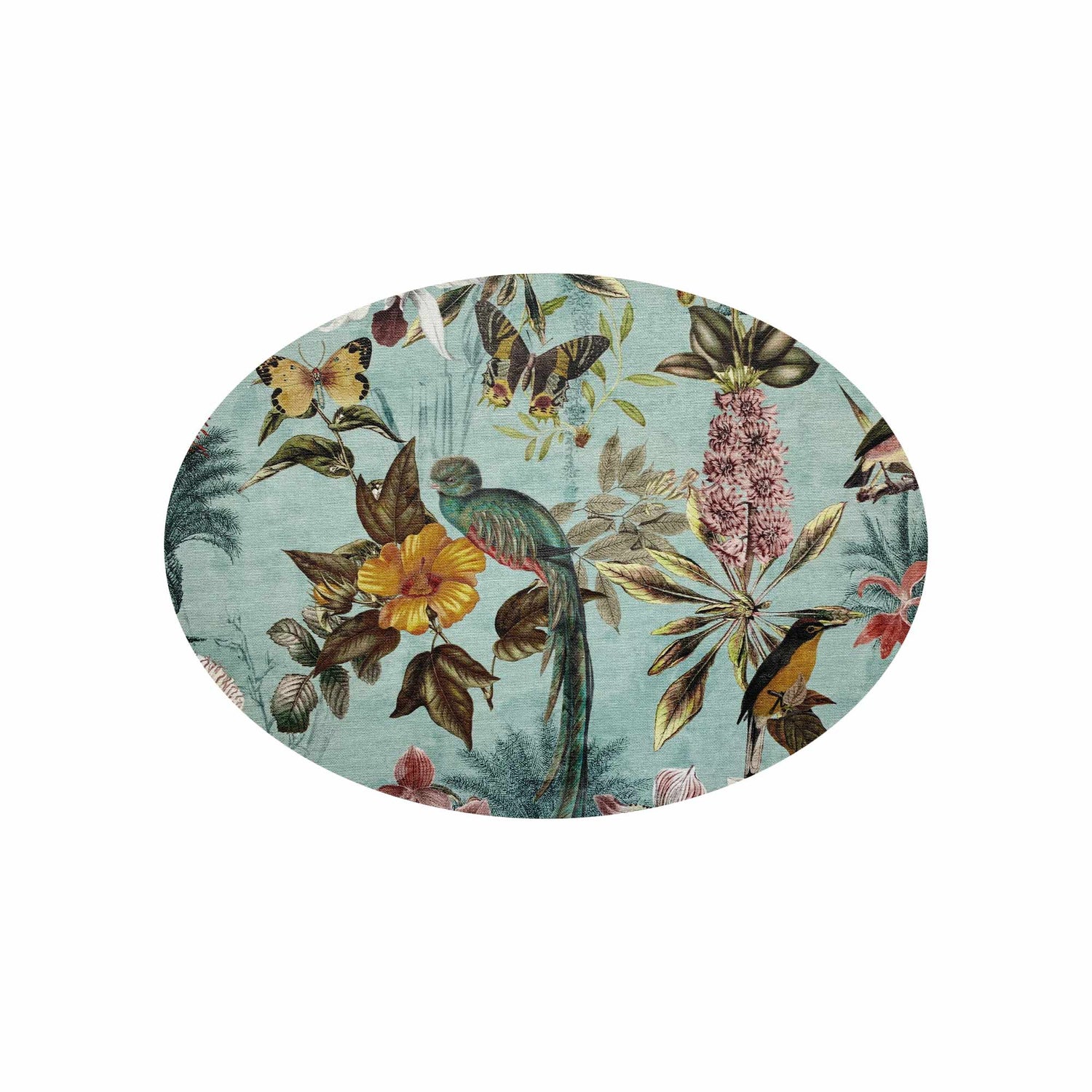 Oval Bright Floral Placemats