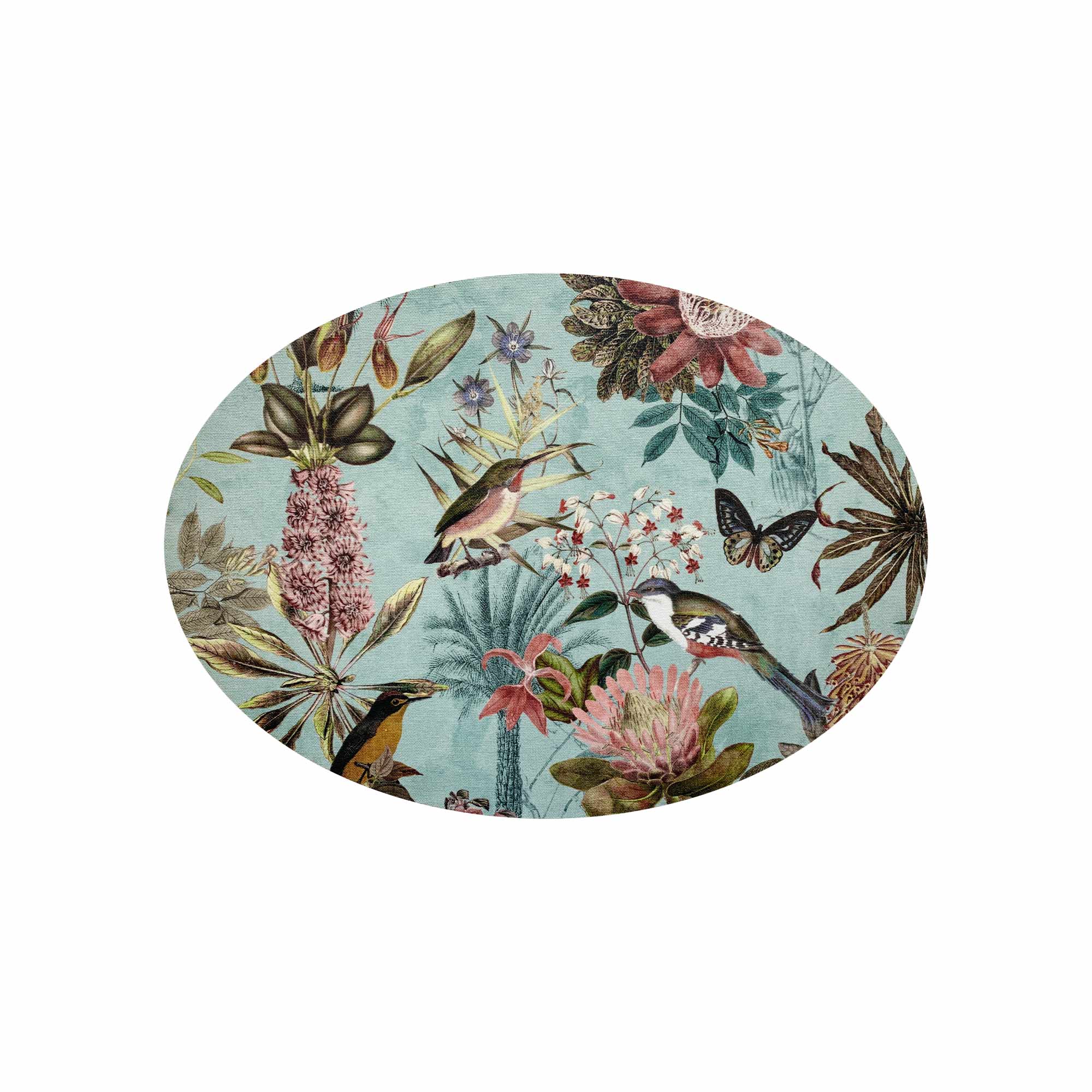 Oval Bright Floral Placemats