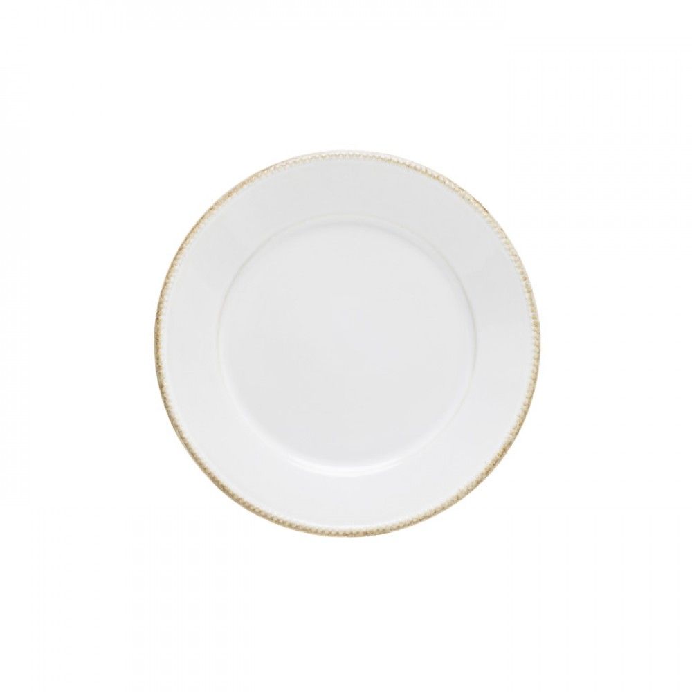 Luzia Cloud White Round Dinnerware