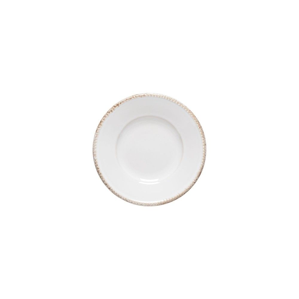 Luzia Cloud White Round Dinnerware