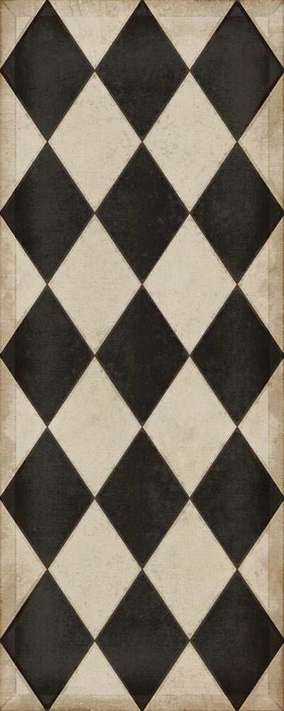 Diamonds Edward Vinyl Rug