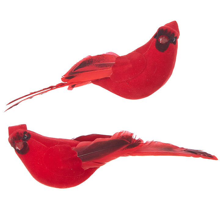 2 of the 7&quot; cardinal ornaments