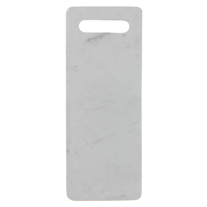 A White Marble Cheese Board.