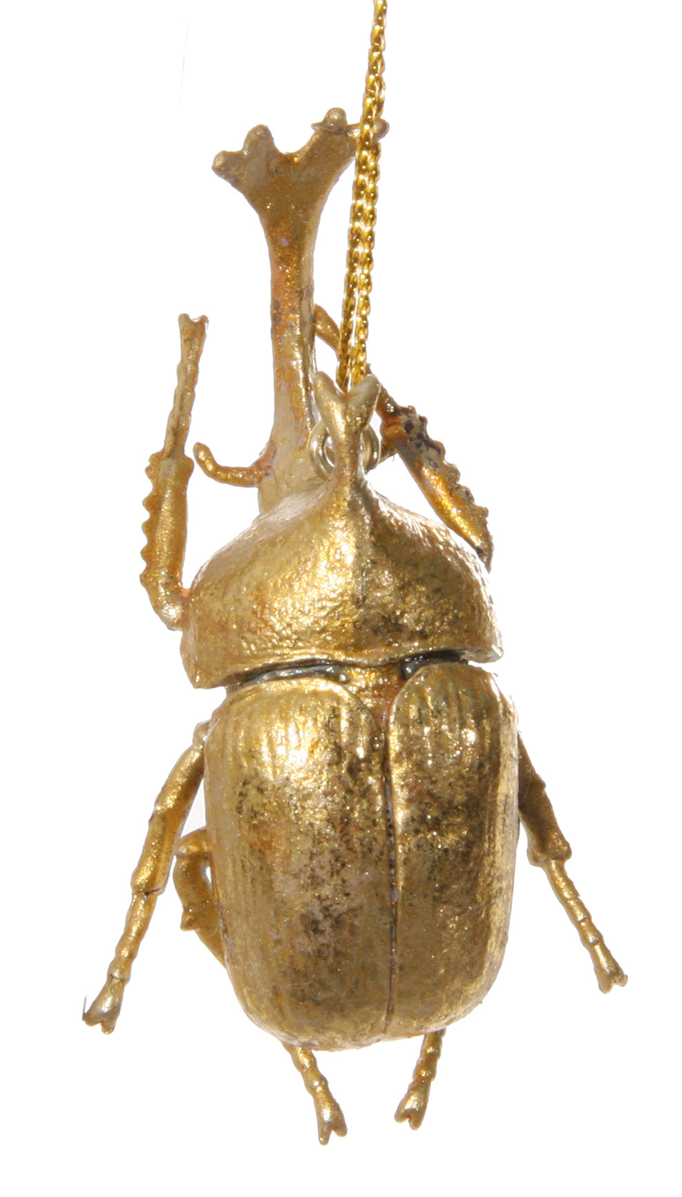 Gold Beetle Ornament