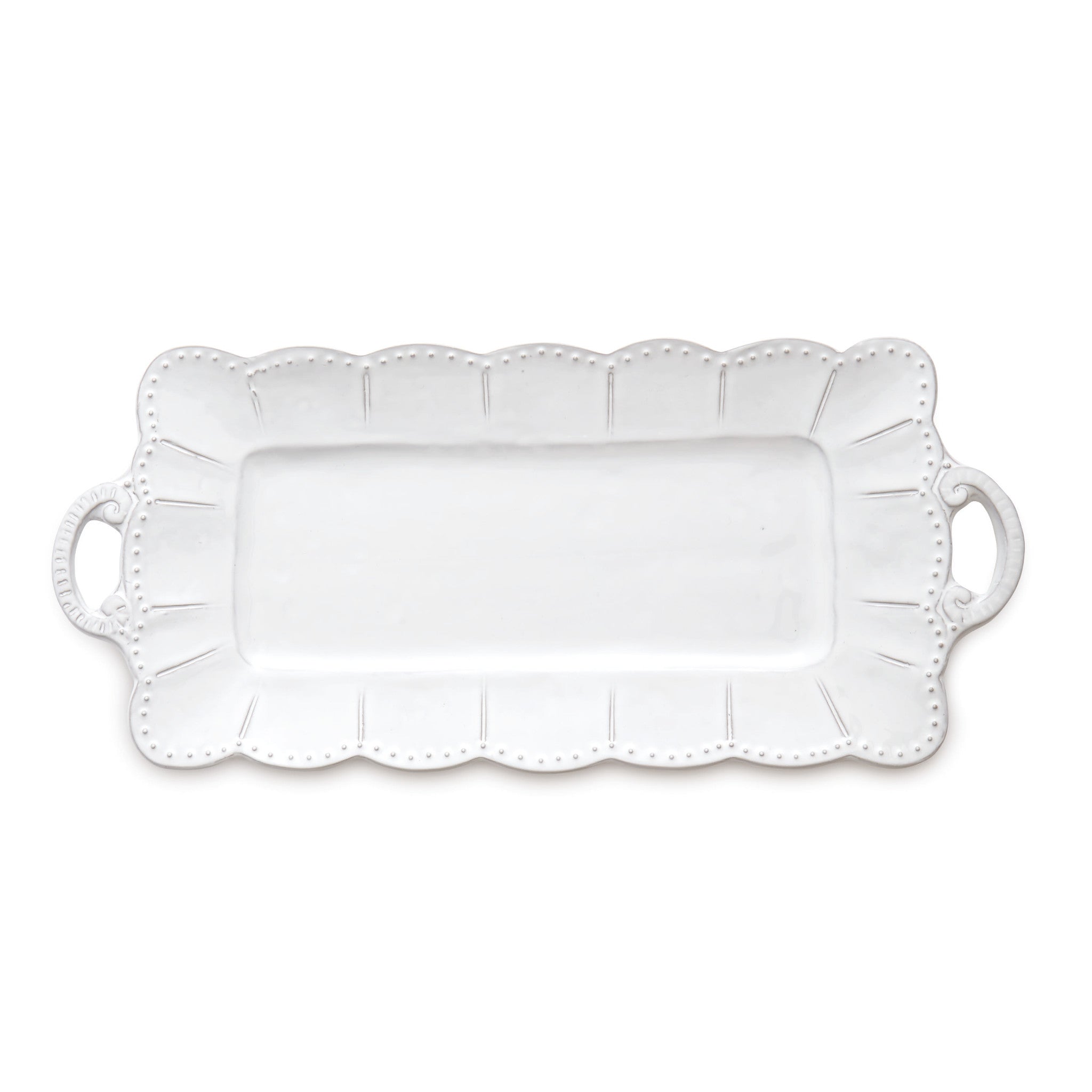 Bella Bianca Rectangular Tray