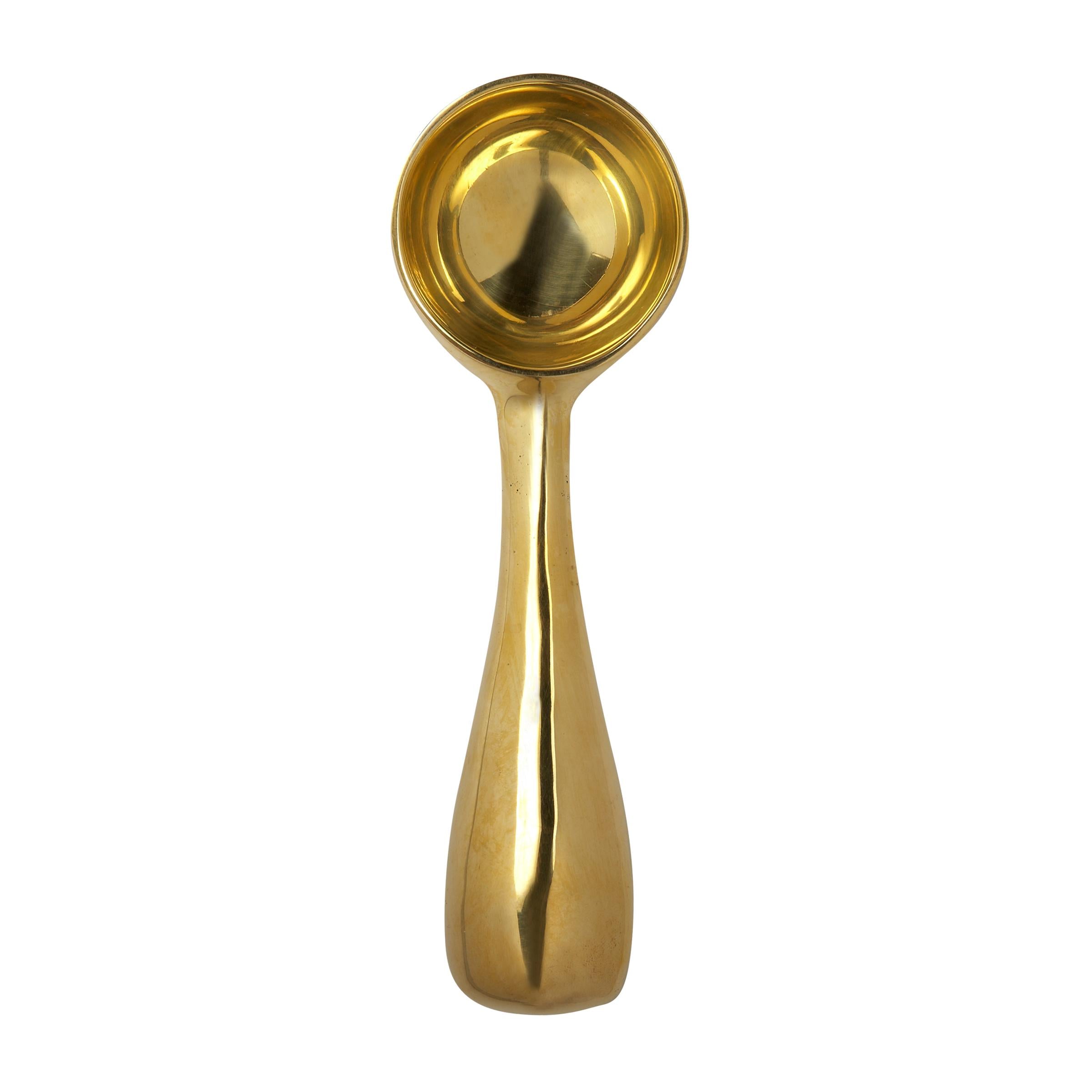 Brass Dessert Scoop by Sir/Madam