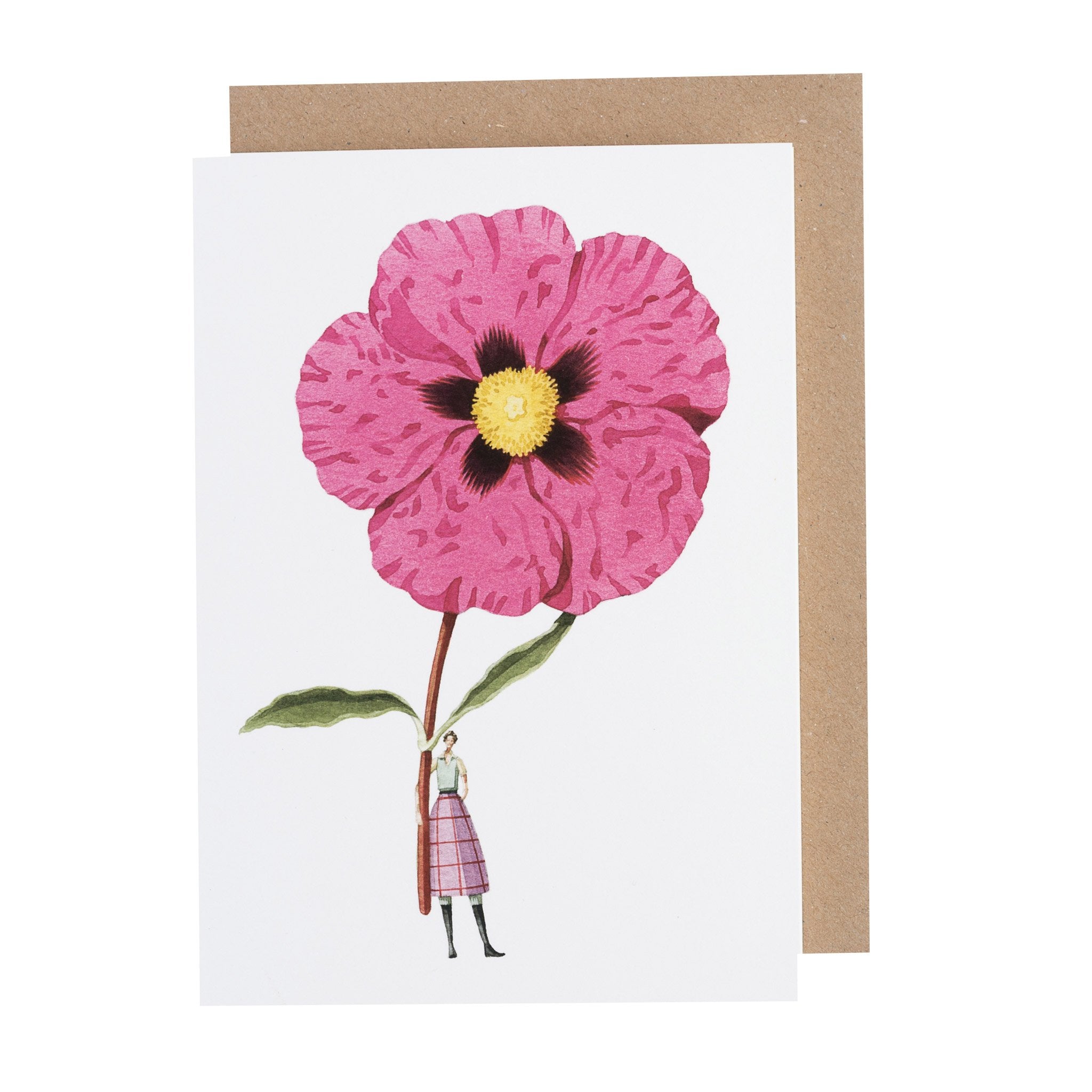 A Cistus Greeting Card featuring Laura Stoddart&