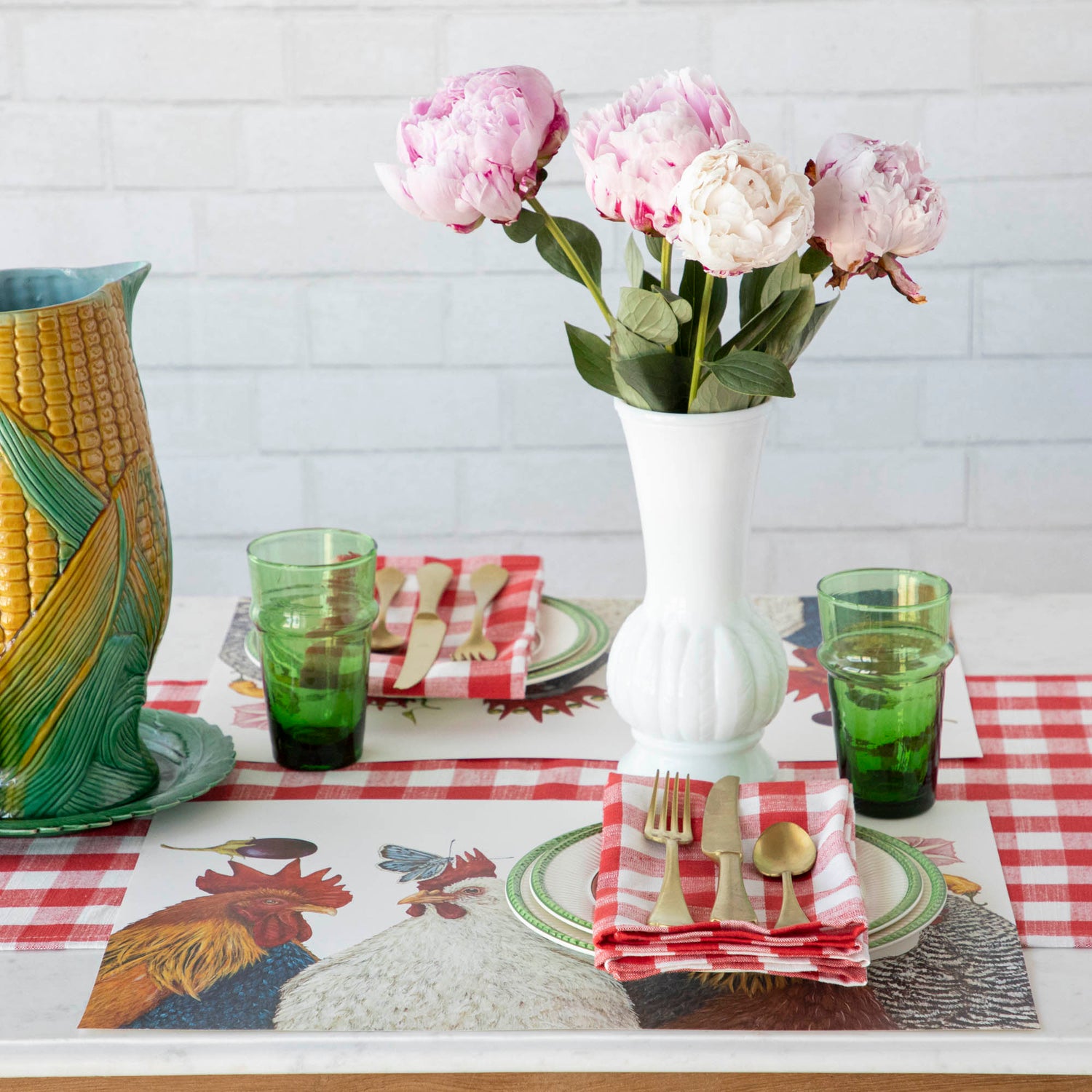 Gingham Table Linens