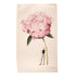 A linen union In Bloom Pink Peony tea towel by Hester & Cook for the kitchen.