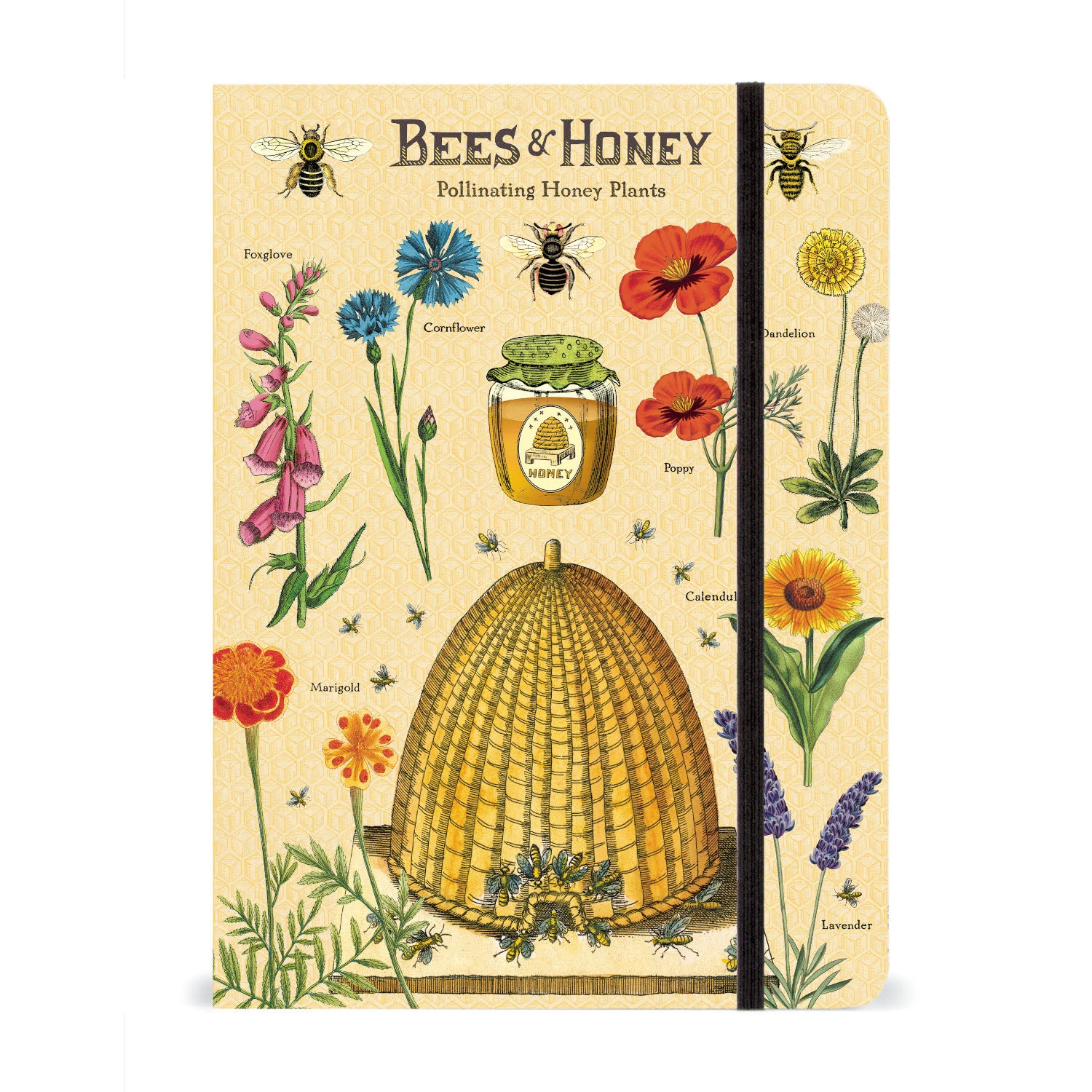 Front of Bees &amp; Honey notebook 