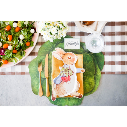 Peter Rabbit Shaped Paper Plate