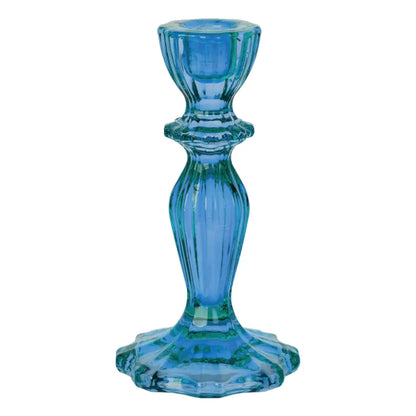 Pressed Glass Candleholder