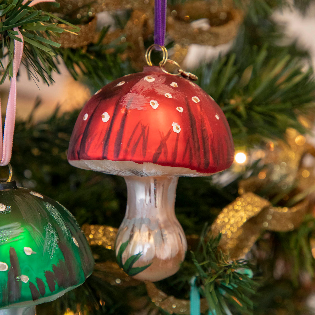 Mushroom Ornament