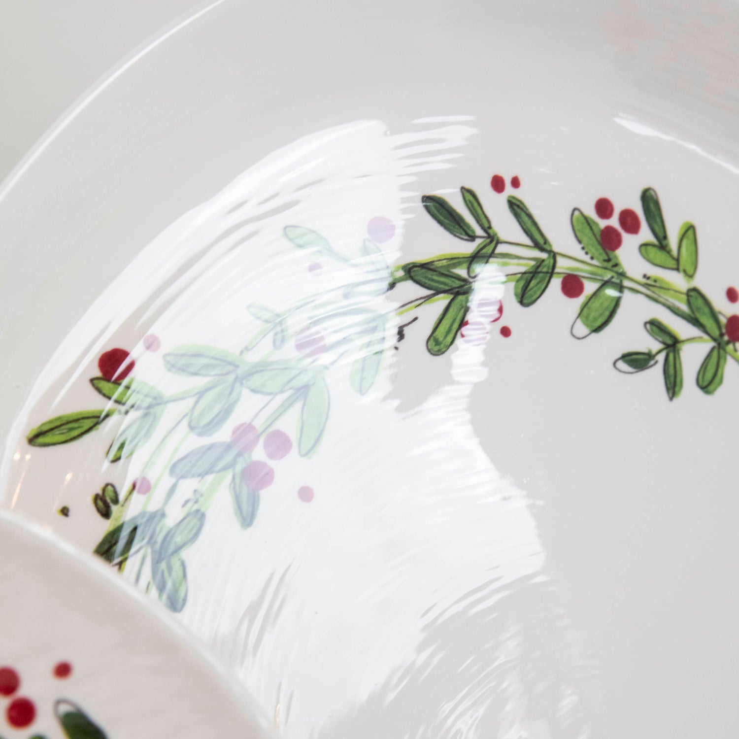 Christmas Wreath Dinner &amp; Serveware