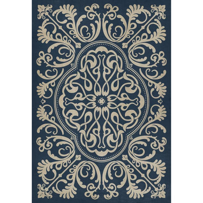 Spades Vinyl Rug - Pattern 39